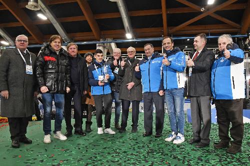 Foto di gruppo finale a Martignacco per Eyof 2023